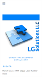 Mobile Screenshot of lgsolutionlimited.com