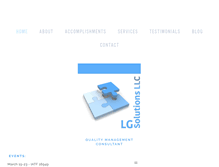 Tablet Screenshot of lgsolutionlimited.com